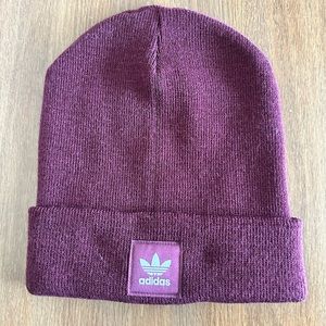 Adidas Eggplant Purple Beanie